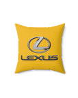 Yellow Lexus Spun Polyester Square Pillow™