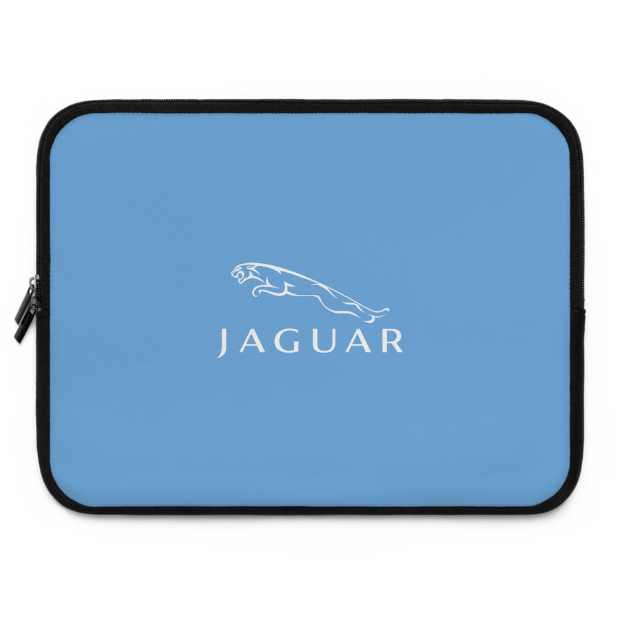 Light Blue Jaguar Laptop Sleeve™