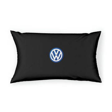 Black Volkswagen Pillow Sham™