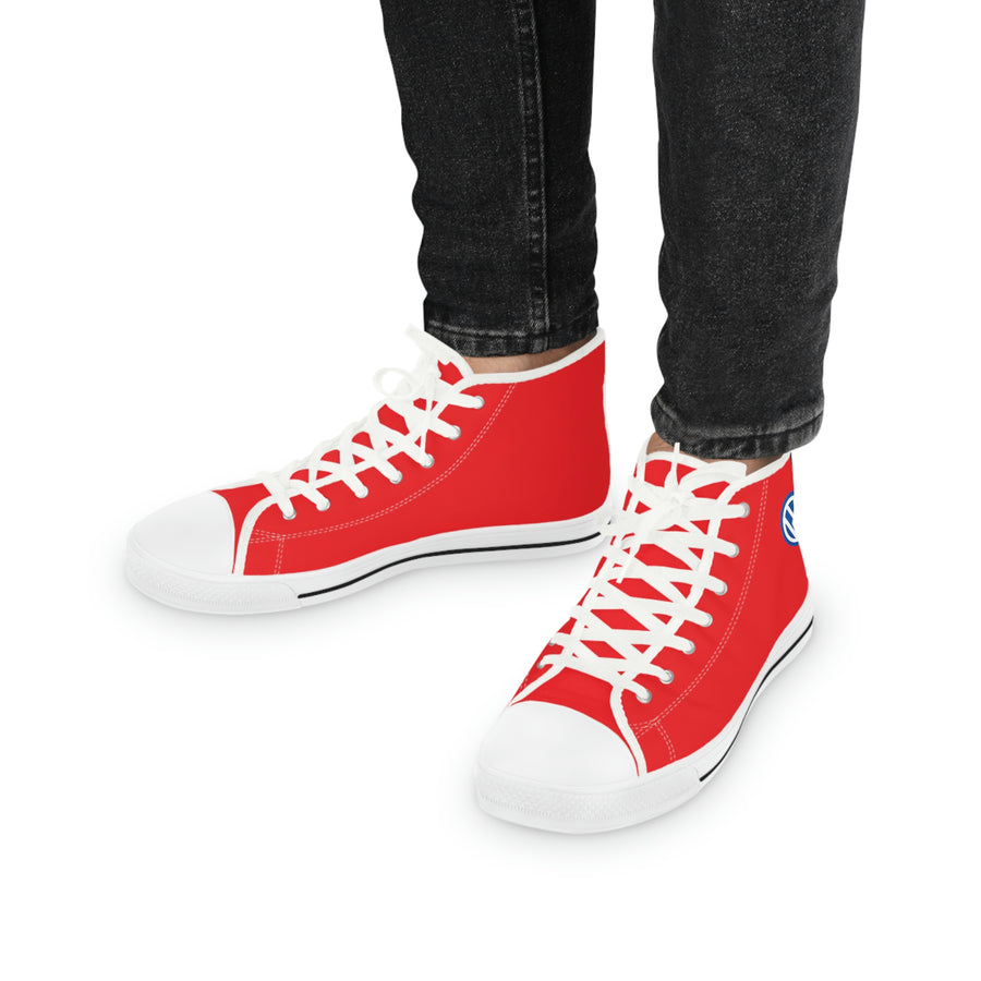 Men's Red Volkswagen High Top Sneakers™