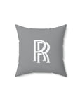 Grey Rolls Royce Spun Polyester Square Pillow™