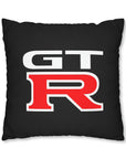 Black Spun Polyester Nissan GTR pillowcase™