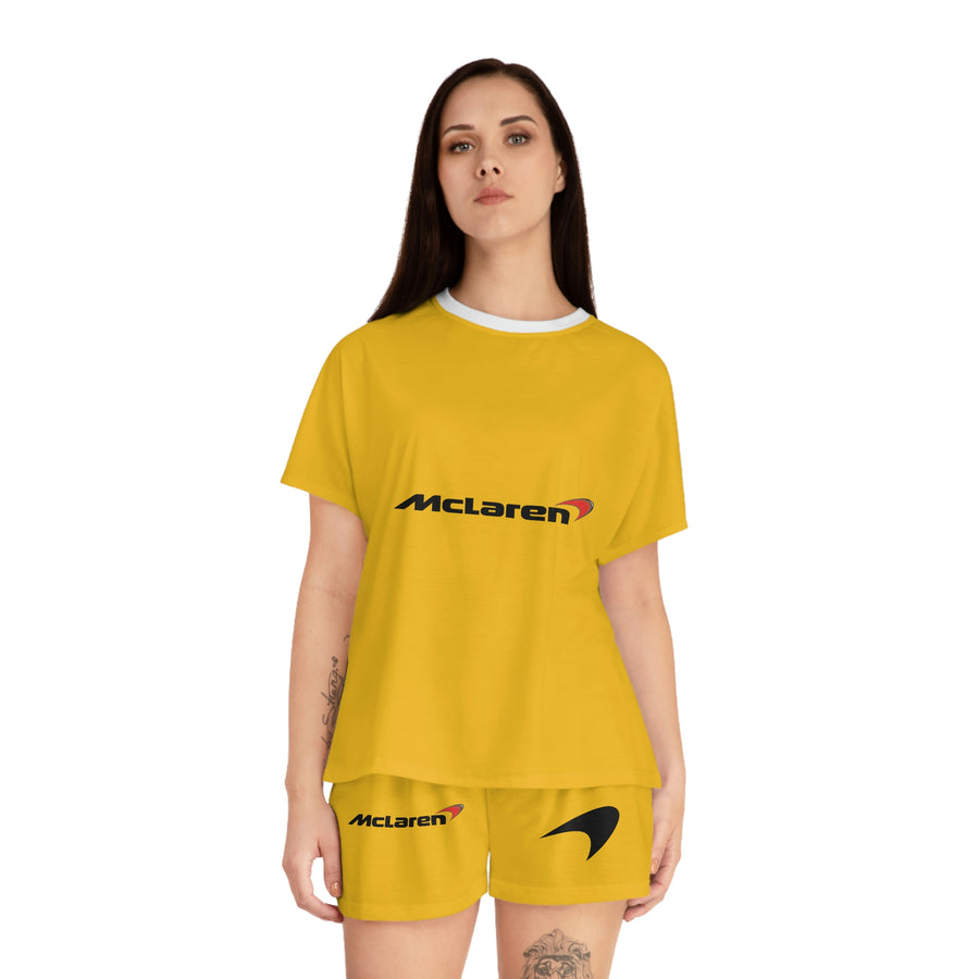 Women's Yellow McLaren Short Pajama Set™