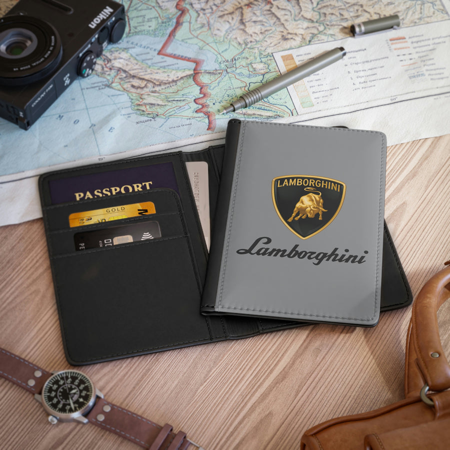 Grey Lamborghini Passport Cover™