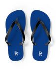 Unisex Dark Blue Rolls Royce Flip Flops™