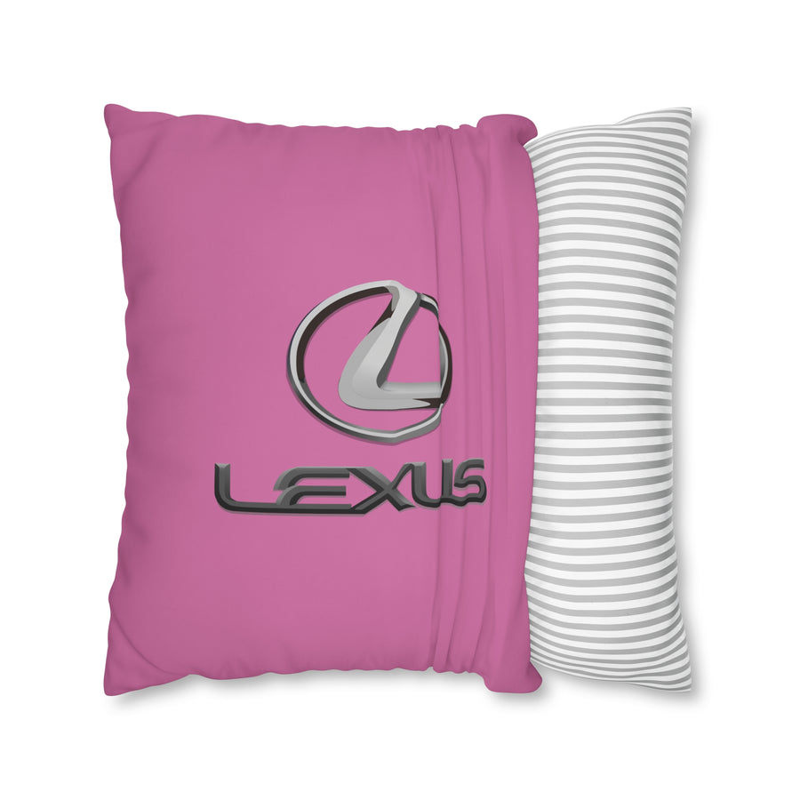 Light Pink Lexus Spun Polyester pillowcase™