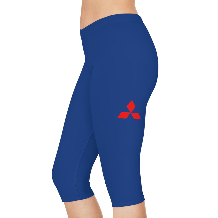 Women's Dark Blue Mitsubishi Capri Leggings™