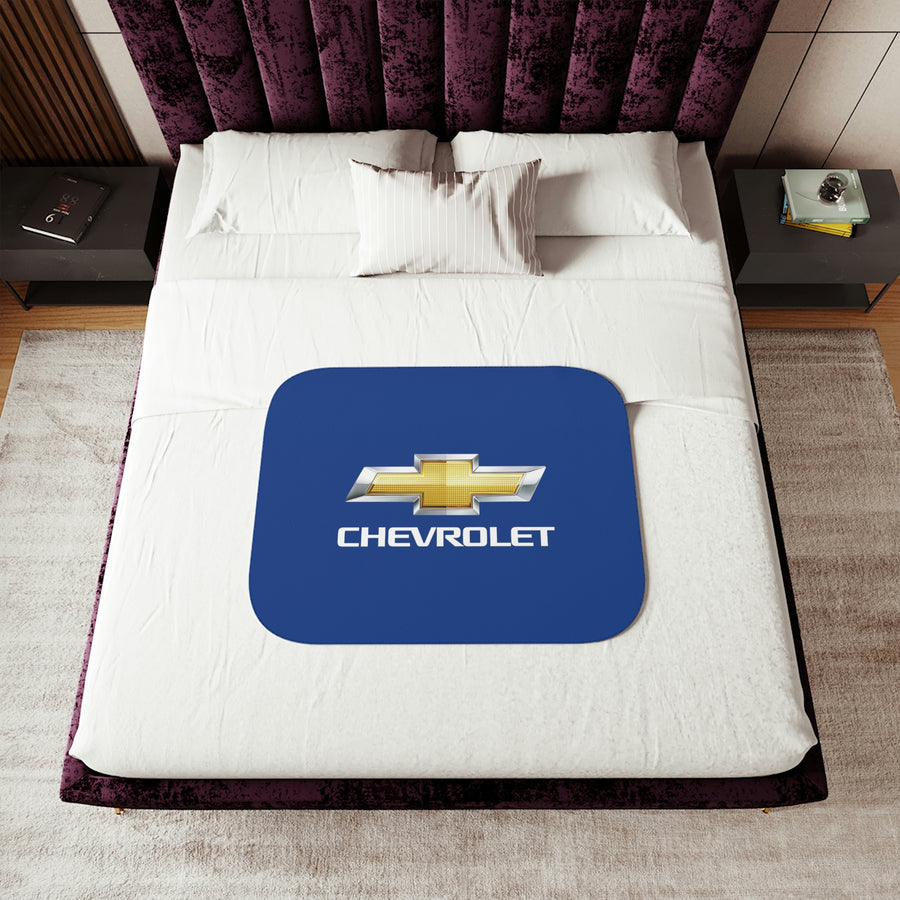 Dark Blue Chevrolet Sherpa Blanket™