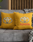 Yellow Toyota Spun Polyester pillowcase™