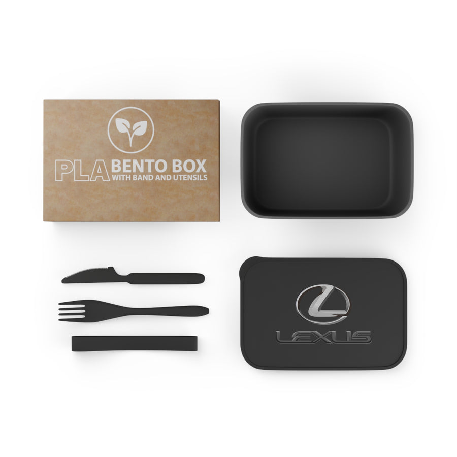 Lexus PLA Bento Box with Band and Utensils™