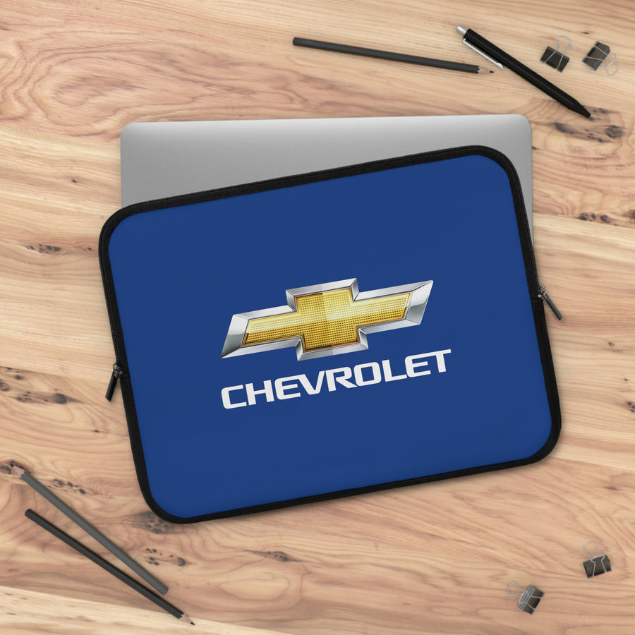 Dark Blue Chevrolet Laptop Sleeve™