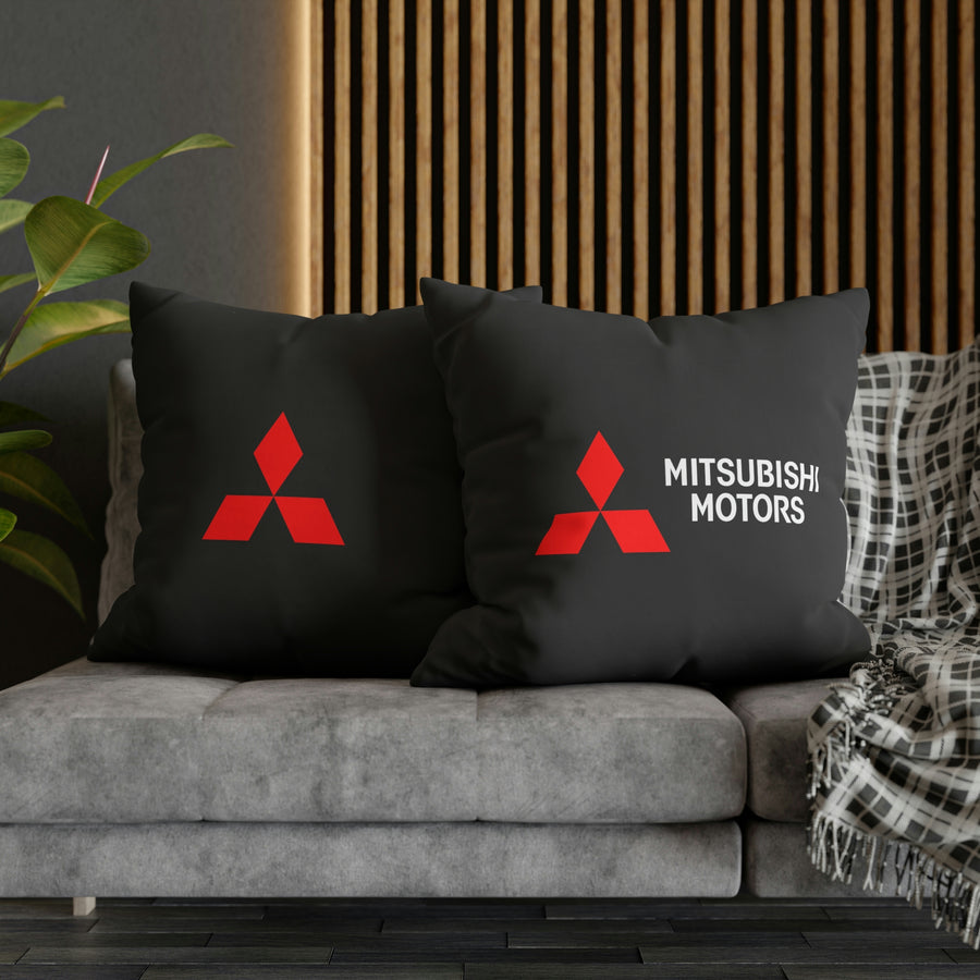 Black Mitsubishi Spun Polyester pillowcase™