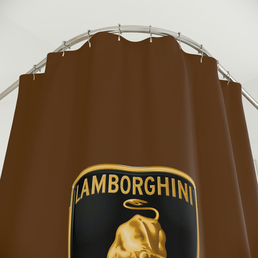 Brown Lamborghini Shower Curtain™