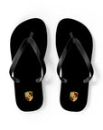 Unisex Black Porsche Flip Flops™