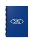 Dark Blue Ford Spiral Notebook - Ruled Line™