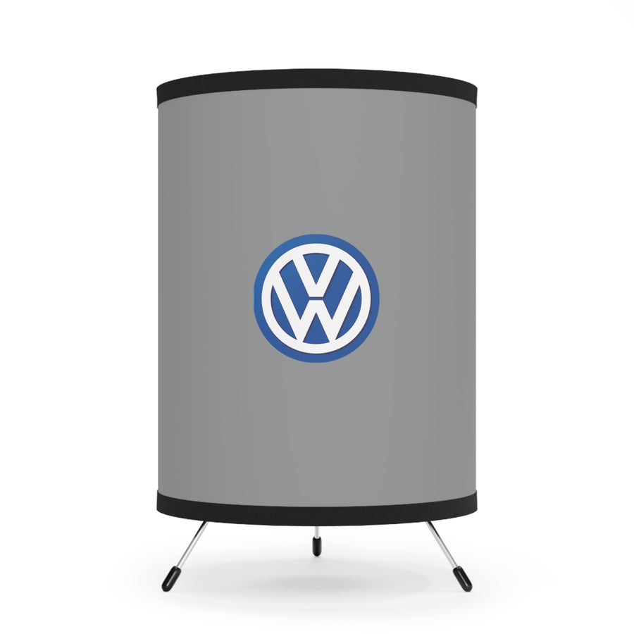 Grey Volkswagen Tripod Lamp with High-Res Printed Shade, US\CA plug™