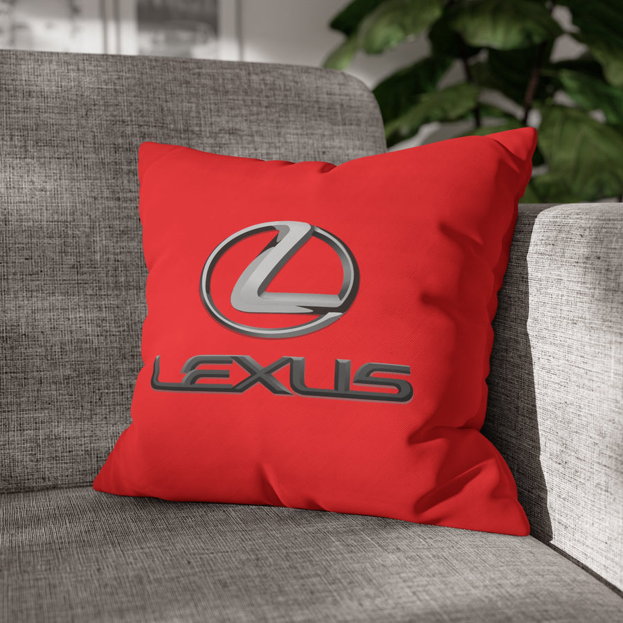 Red Lexus Spun Polyester pillowcase™