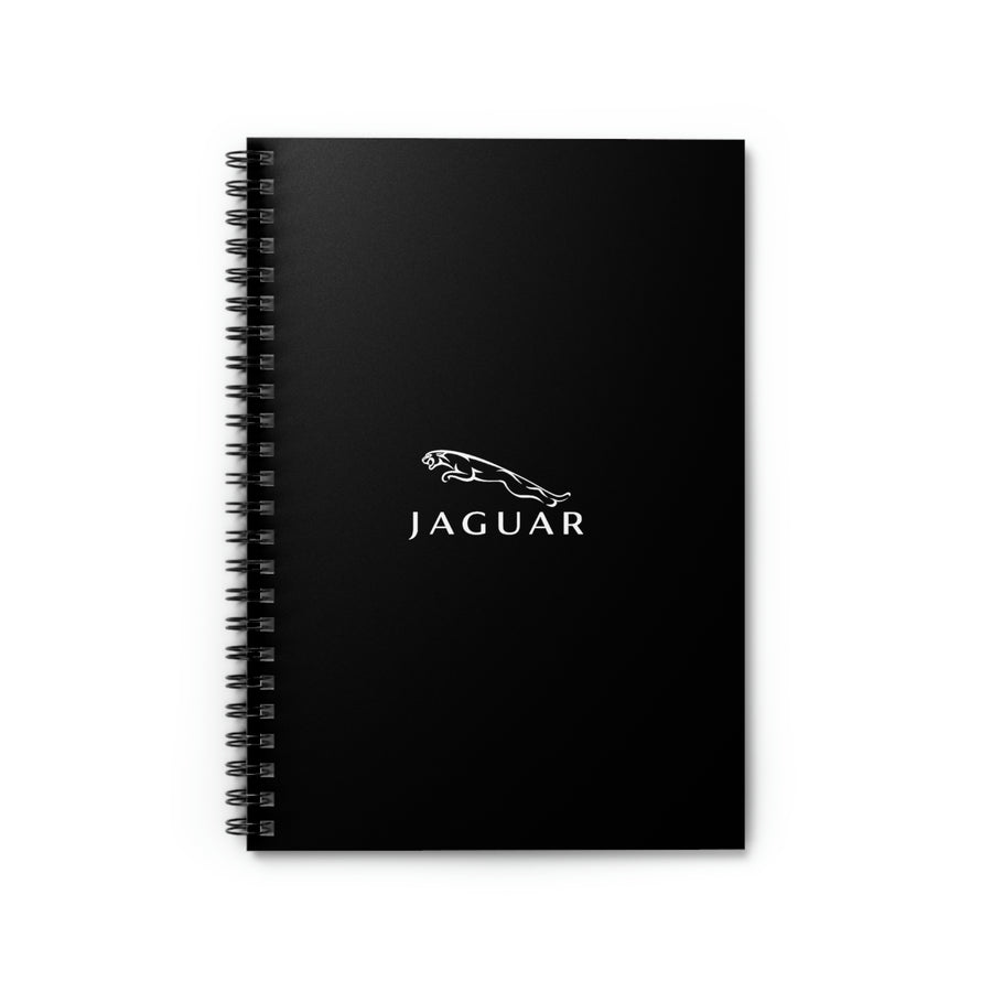 Black Jaguar Spiral Notebook - Ruled Line™