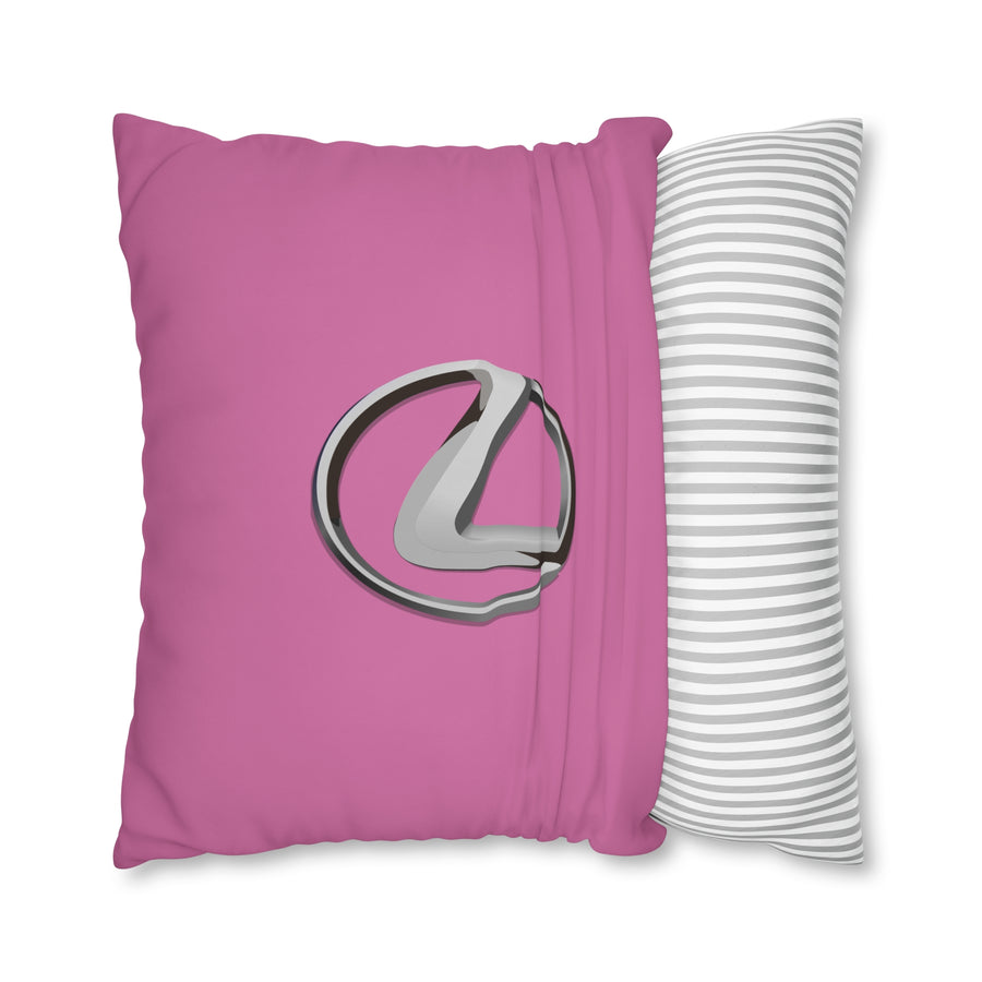 Light Pink Lexus Spun Polyester pillowcase™