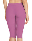 Women's Light Pink Rolls Royce Capri Leggings™