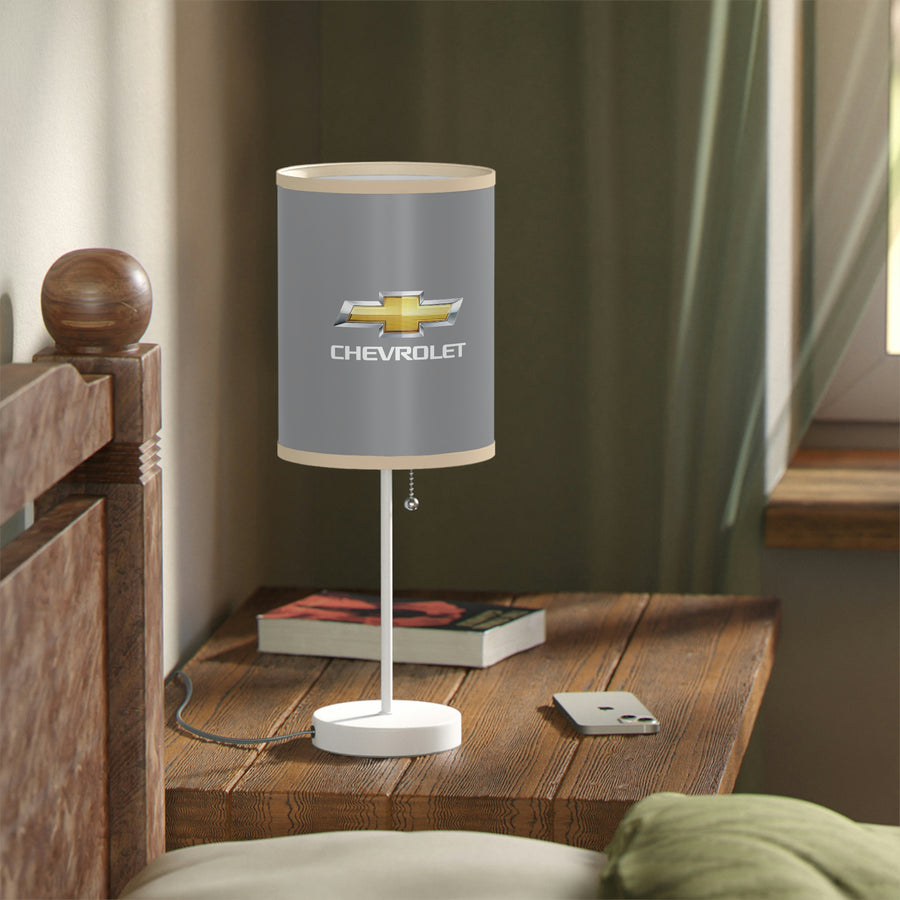 Grey Chevrolet Lamp on a Stand, US|CA plug™