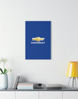 Dark Blue Chevrolet Acrylic Prints (French Cleat Hanging)™