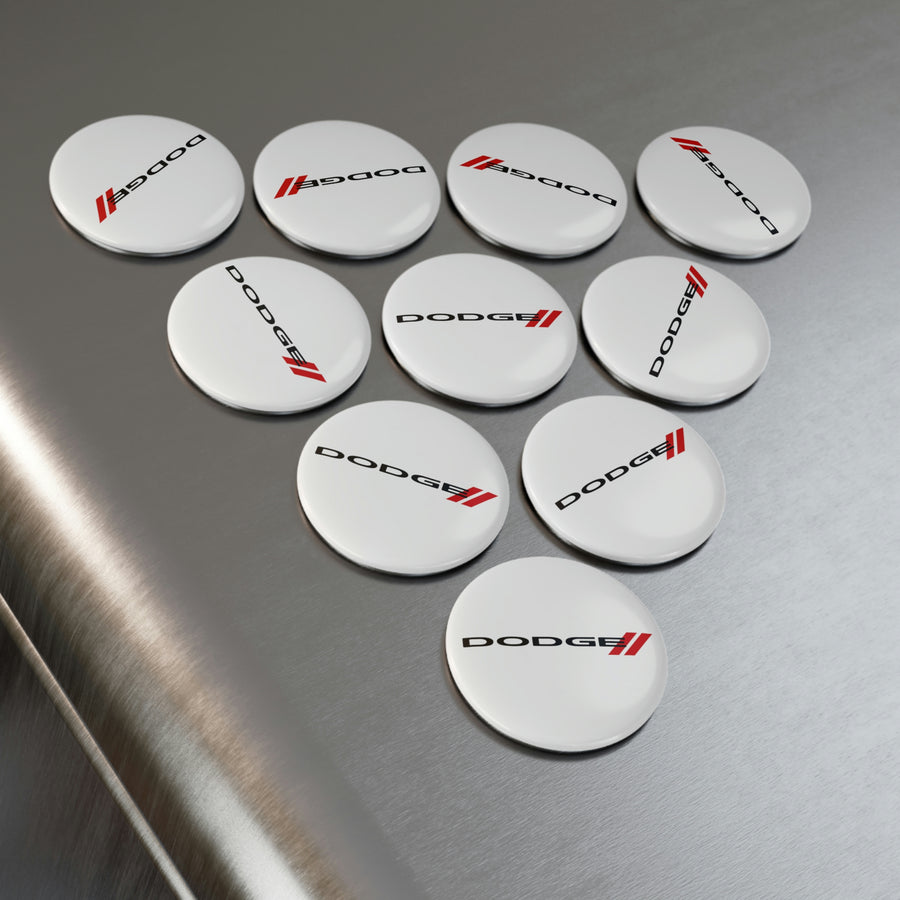 Dodge Button Magnet, Round (10 pcs)™