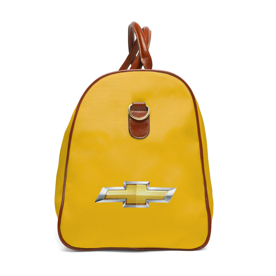 Yellow Chevrolet Waterproof Travel Bag™