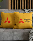 Yellow Mitsubishi Spun Polyester pillowcase™