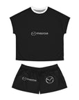 Women's Black Mazda Short Pajama Set™