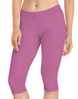 Women's Light Pink Rolls Royce Capri Leggings™