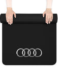 Black Audi Rubber Yoga Mat™