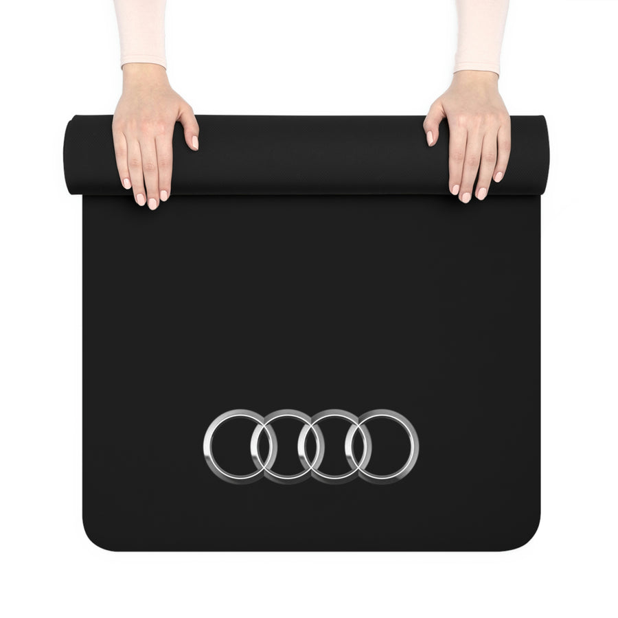 Black Audi Rubber Yoga Mat™