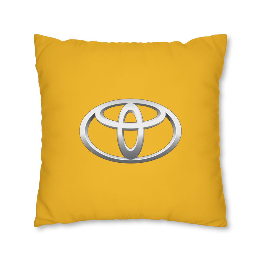 Yellow Toyota Spun Polyester pillowcase™