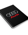 Black Audi Spiral Notebook - Ruled Line™
