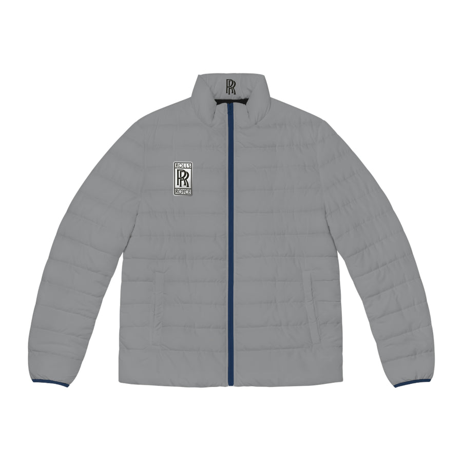 Men's Grey Rolls Royce Puffer Jacket™