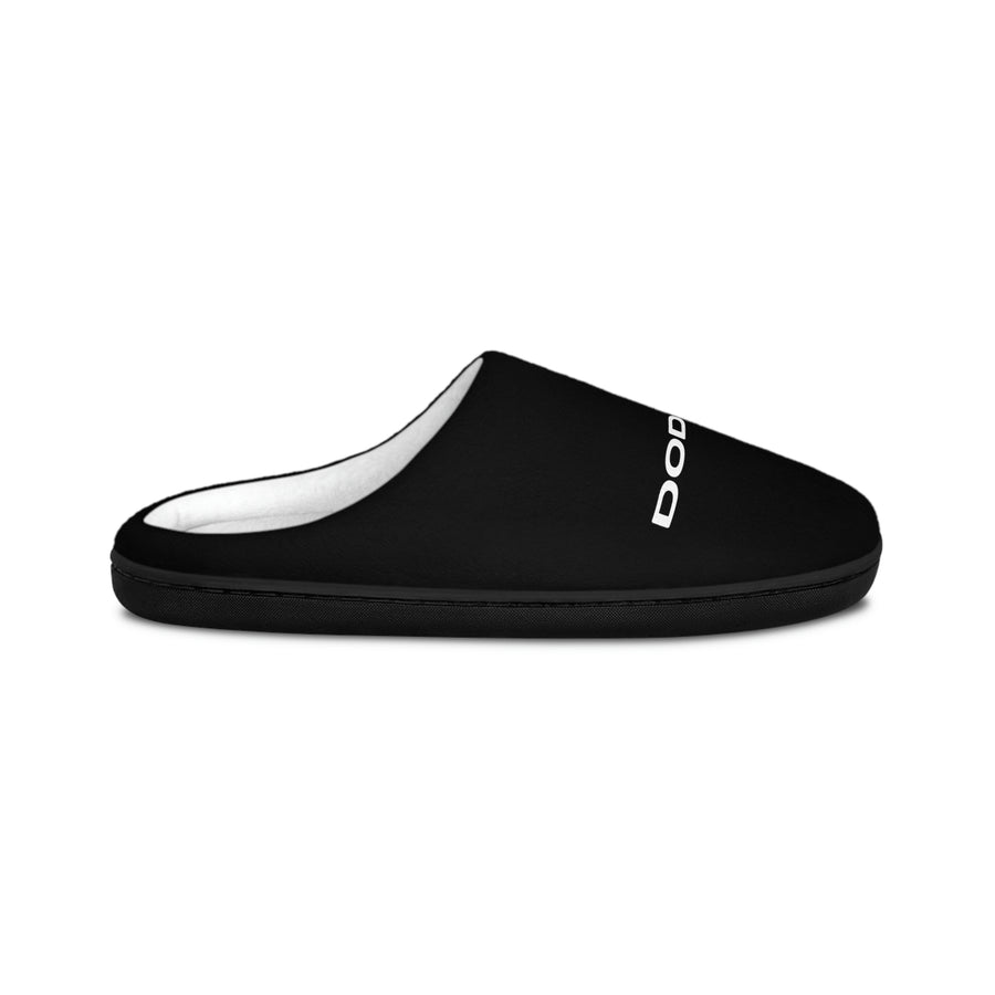 Unisex Indoor Black Dodge Slippers™