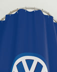 Dark Blue Volkswagen Shower Curtain™