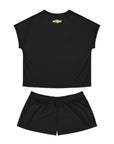 Women's Black Chevrolet Short Pajama Set™