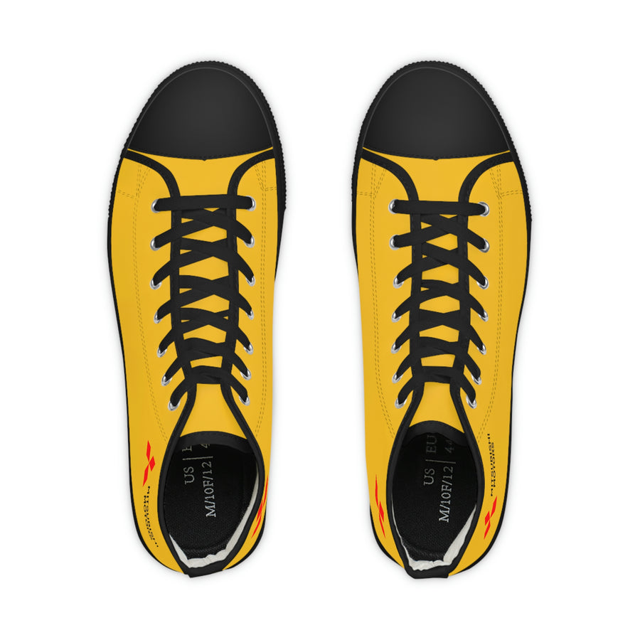 Men's Yellow Mitsubishi High Top Sneakers™