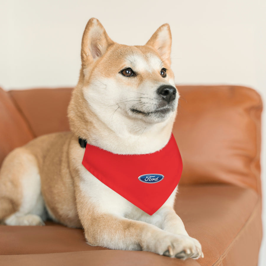 Red Ford Pet Bandana Collar™