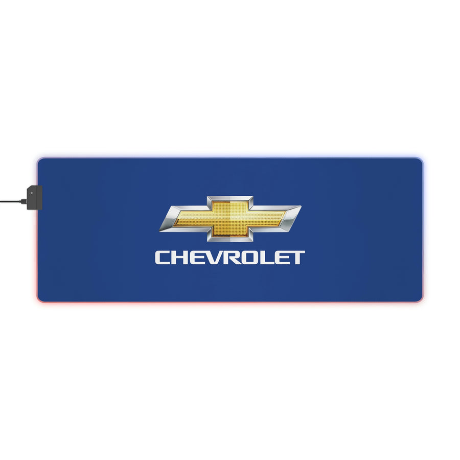Dark Blue Chevrolet LED Gaming Mouse Pad™