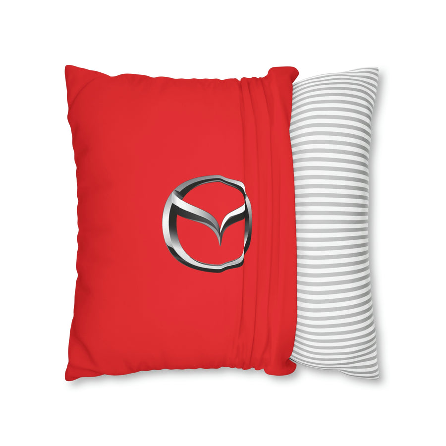 Red Mazda Spun Polyester pillowcase™