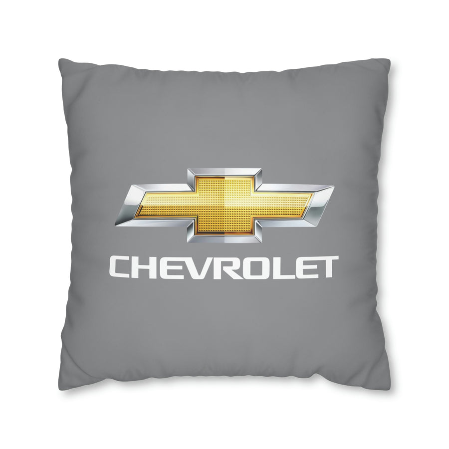 Grey Chevrolet Spun Polyester pillowcase™