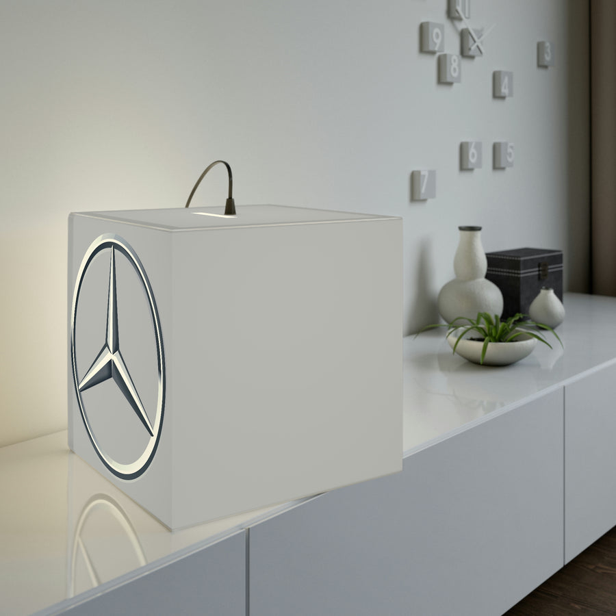 Grey Mercedes Light Cube Lamp™