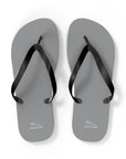 Unisex Grey Jaguar Flip Flops™