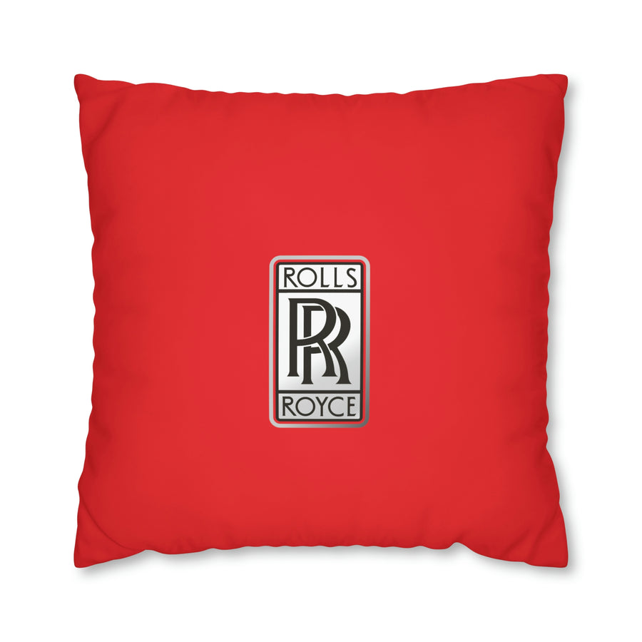 Red Rolls Royce Spun Polyester pillowcase™