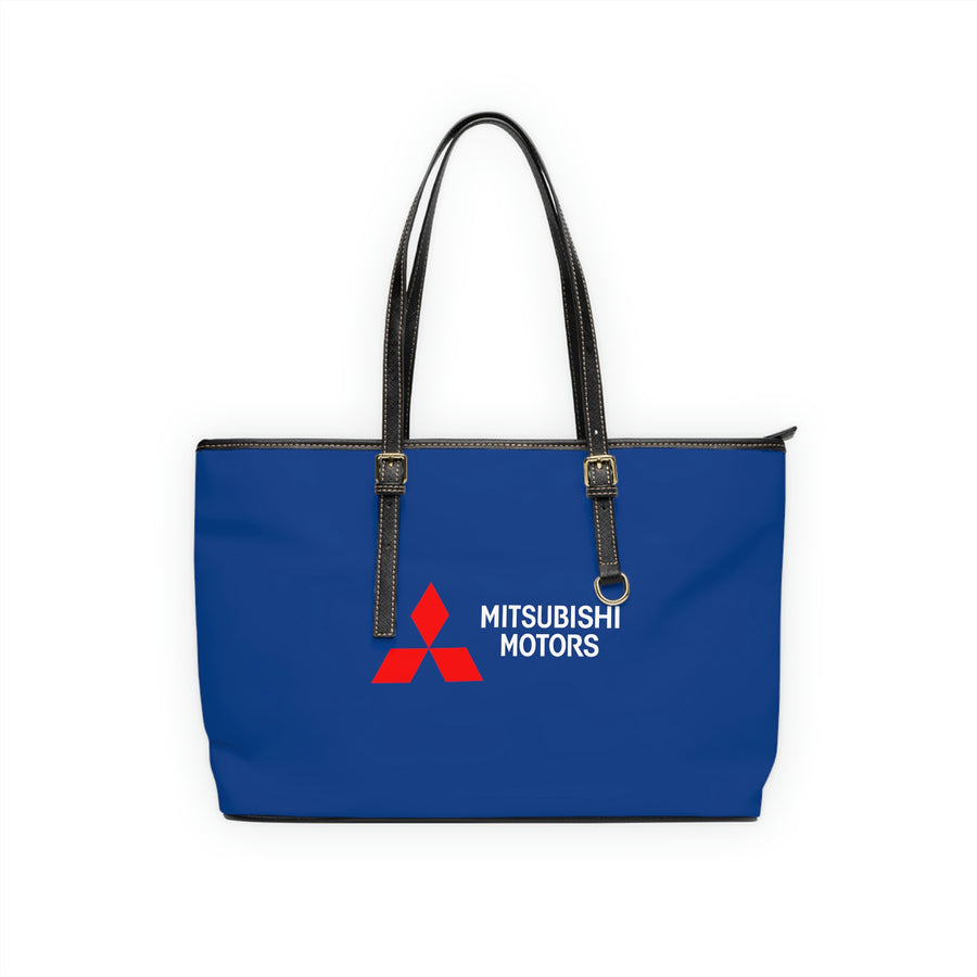 Dark Blue Mitsubishi Leather Shoulder Bag™