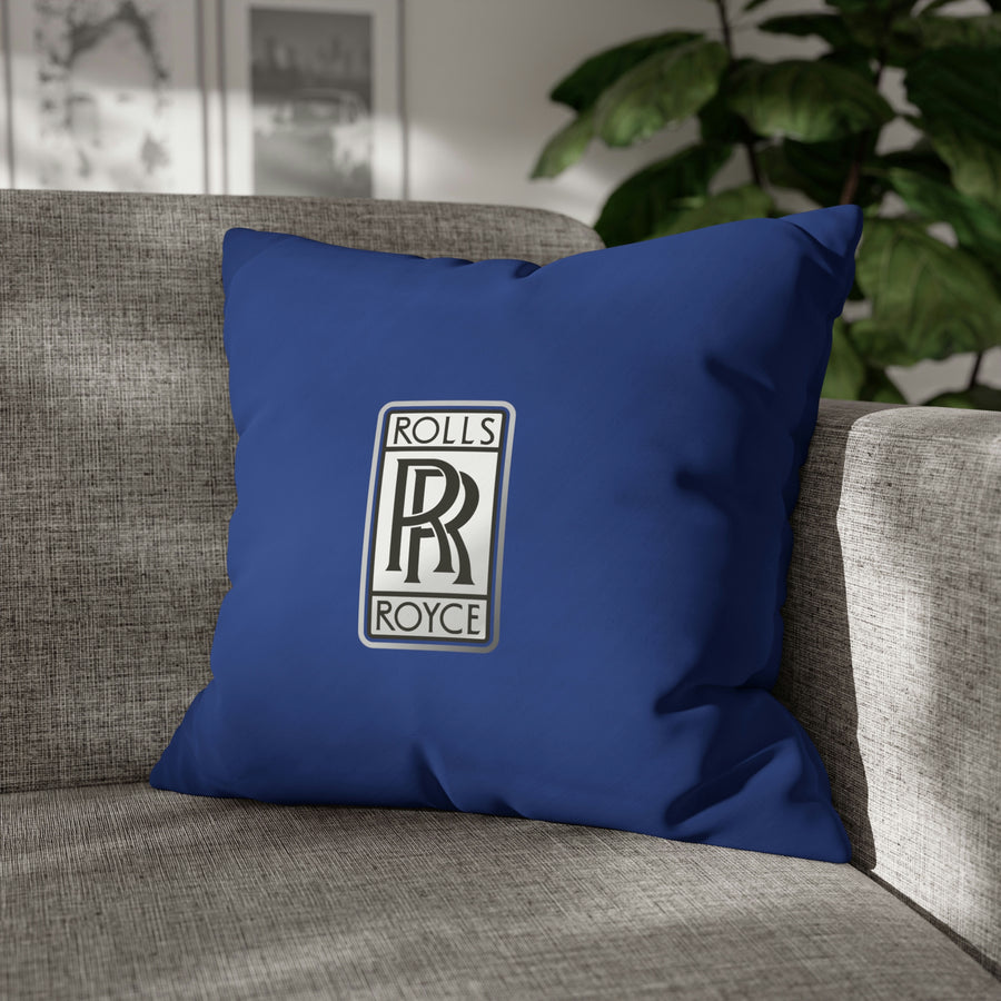 Dark Blue Rolls Royce Spun Polyester pillowcase™