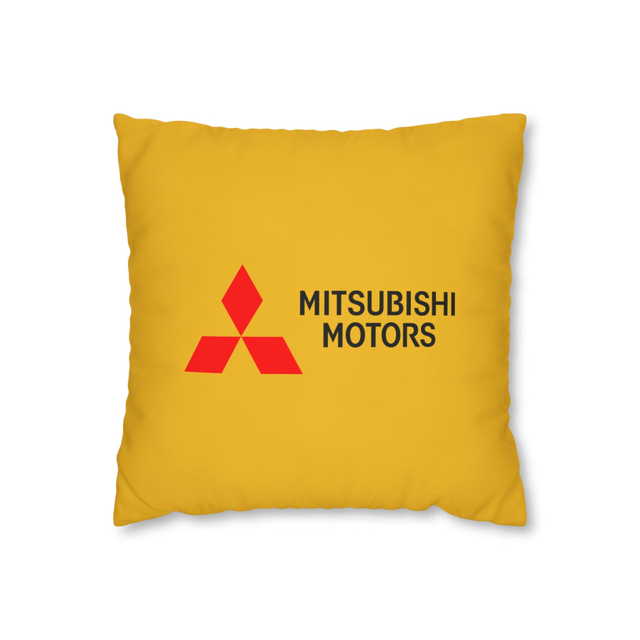 Yellow Mitsubishi Spun Polyester pillowcase™